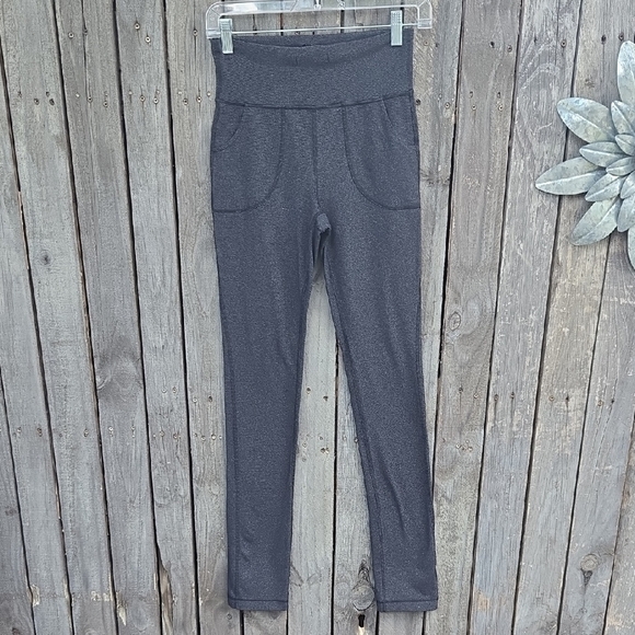 Lululemon Gray High-Waisted Leggings - Picture 1 of 6